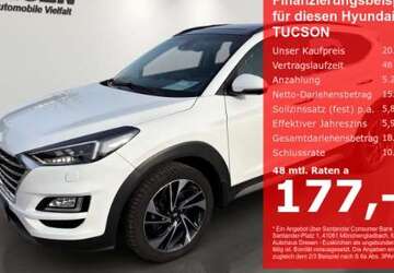 Hyundai TUCSON 104.226 km 20.990 &euro; Euskirchen 53881