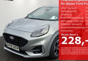 Ford Puma 13.914 km 26.950 &euro; Euskirchen 53881