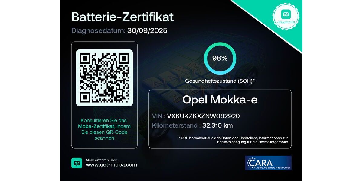Opel Mokka-e 32.310 km 15.880 &euro; Köln 50933