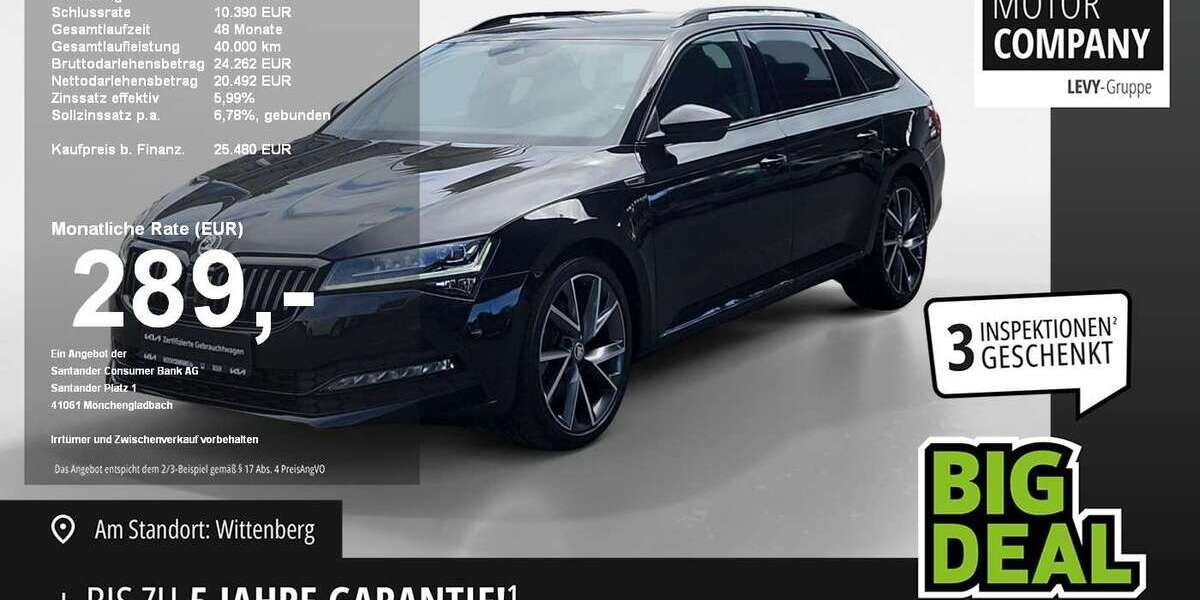 Skoda Superb 96.315 km 24.980 &euro; Köln 50968