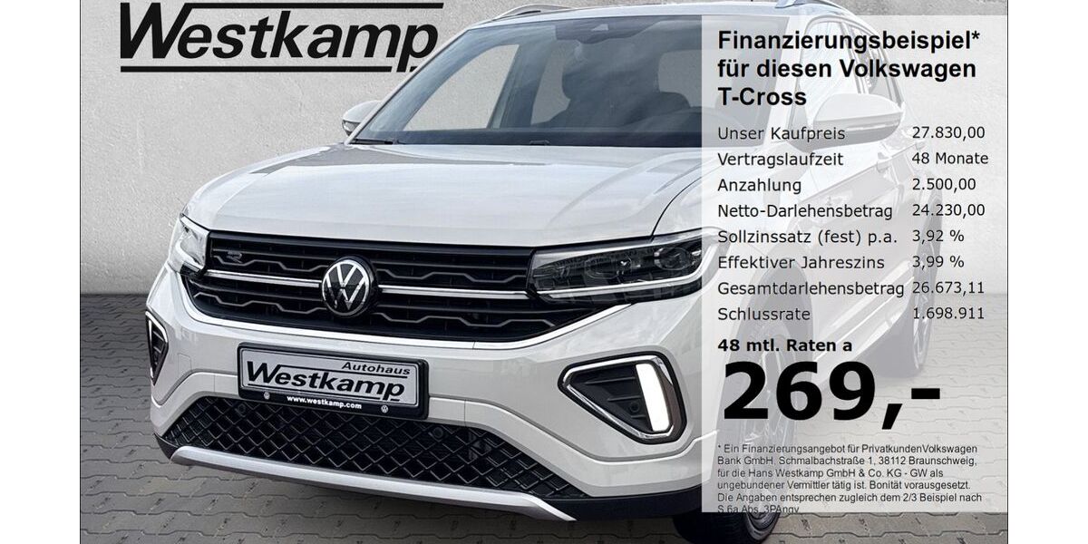 VW T-Cross 3.500 km 25.890 &euro; Frechen 50226