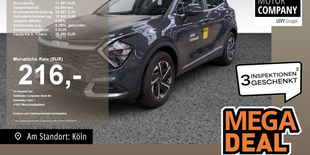 Kia Sportage 18.657 km 25.260 &euro; Köln 50968