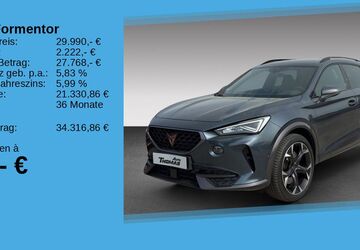 Cupra Formentor 29.520 km 29.990 &euro; Bonn 53227