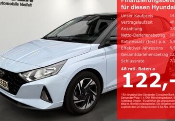 Hyundai i20 47.640 km 14.490 &euro; Euskirchen 53881