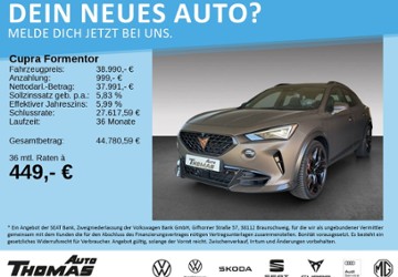 Cupra Formentor 53.090 km 38.990 &euro; Bonn 53227