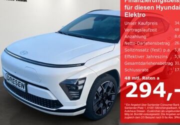 Hyundai KONA Elektro 11.105 km 34.790 &euro; Euskirchen 53881