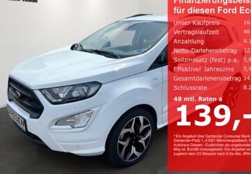 Ford EcoSport 58.031 km 16.490 &euro; Euskirchen 53881
