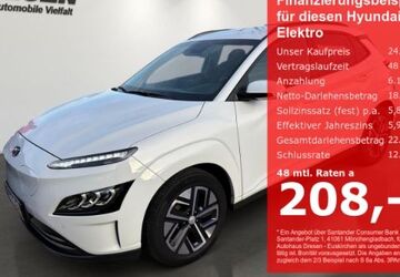 Hyundai KONA Elektro 63.409 km 24.590 &euro; Euskirchen 53881