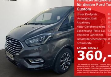 Ford Tourneo Custom 44.323 km 42.690 &euro; Euskirchen 53881