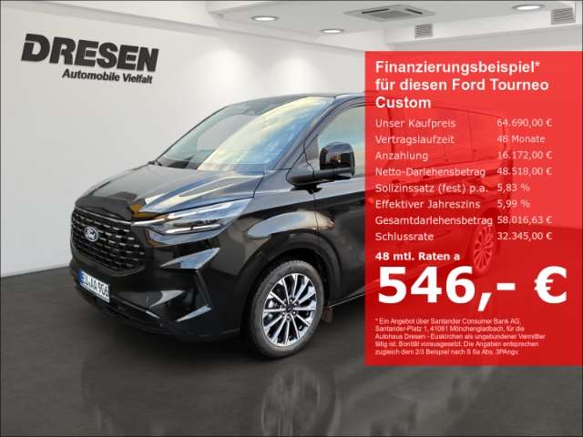 Ford Tourneo Custom 2.500 km 64.690 &euro; Euskirchen 53881