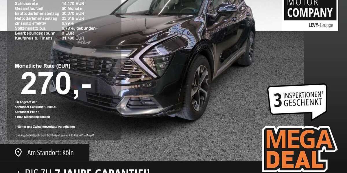 Kia Sportage 14.038 km 29.970 &euro; Köln 50968