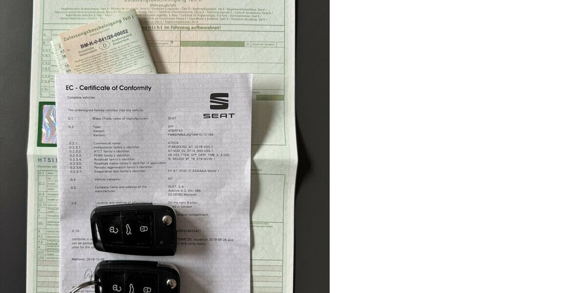 Seat Ateca Leder Navi Klima Temp. SR+WR UNFALLFREI 1a 60.000 km 16.500 &euro; Erftstadt 50374