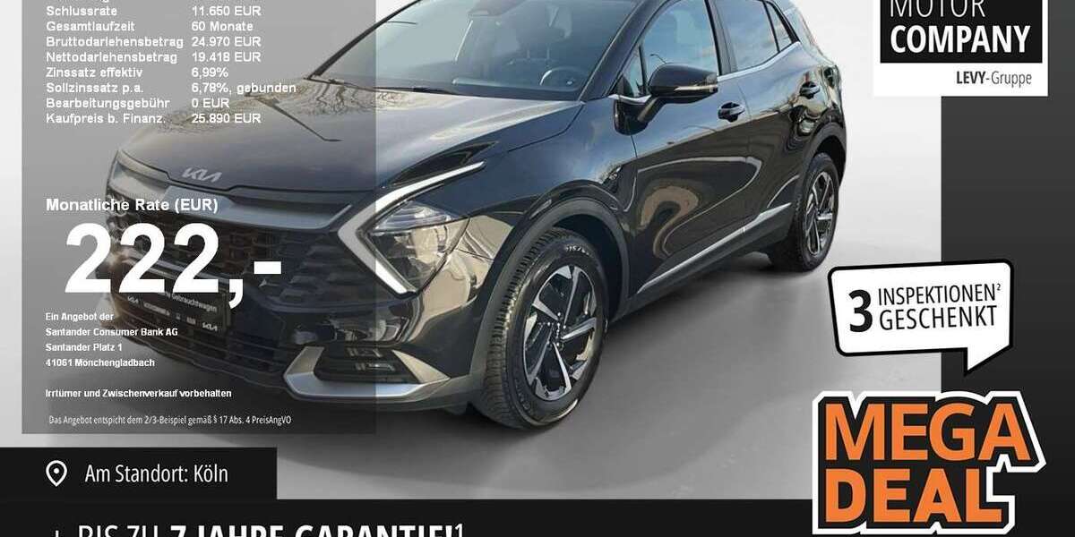 Kia Sportage 21.481 km 24.900 &euro; Köln 50968