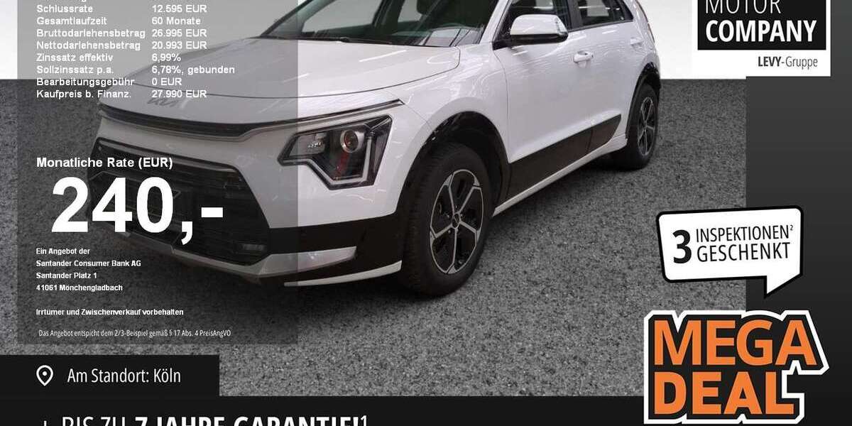 Kia Niro 22.266 km 27.890 &euro; Köln 50968