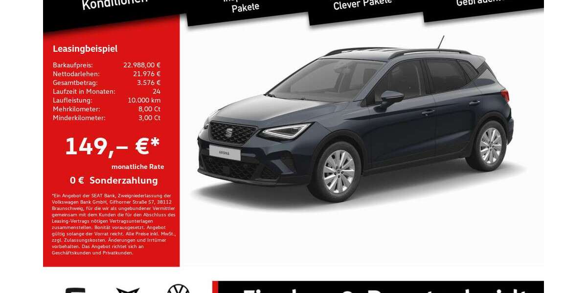 Seat Arona 15.934 km 22.988 &euro; Lohmar 53797
