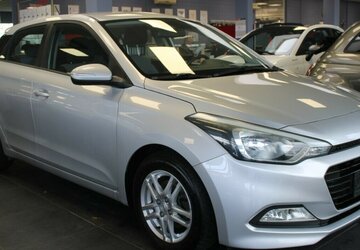 Hyundai i20 blue 1.0 T-GDI Ahk. - Klima - BT. 83.050 km 11.980 &euro; Euskirchen 53881